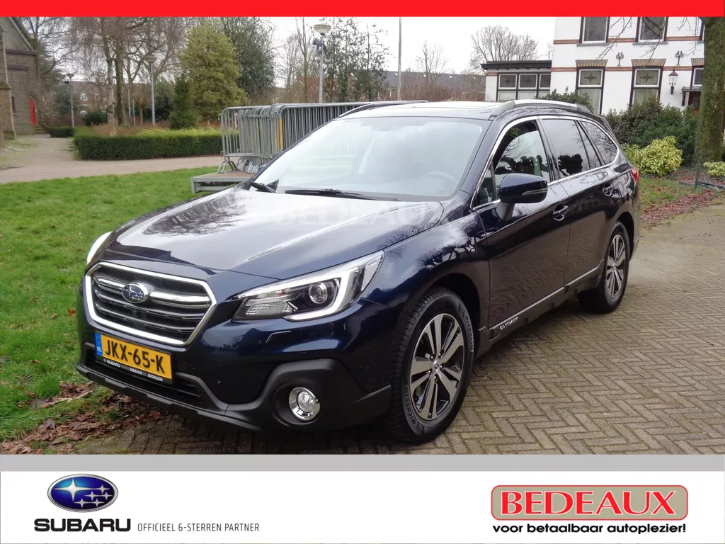 SUBARU Outback 2.5i 175PK Lineartronic CVT EyeSight Premium bij Subaru partner met 1 jaar BOVAG garantie.