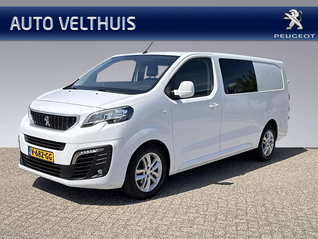 PEUGEOT Expert 231L GB DC 2.0 BlueHDi 150pk 6-pers. Premium *dubbele cabine*