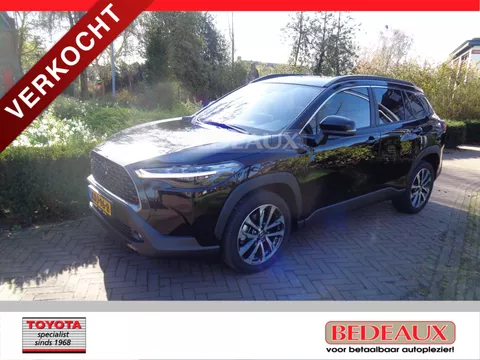 TOYOTA Corolla Cross 2.0 High Power Hybrid 197pk eCVT First Team Edition bij Toyota specialist !