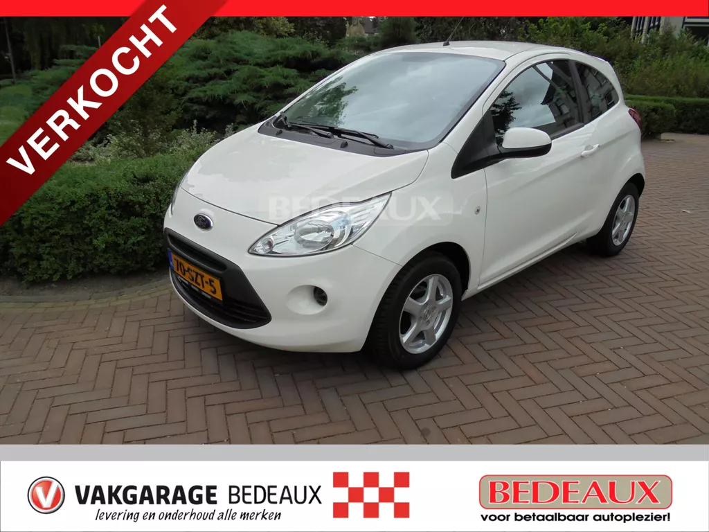 Ford Ka 1.2 69pk C & S Airco Sport bij Vakgarage®, rijklaar met 12 maanden BOVAG garantie.