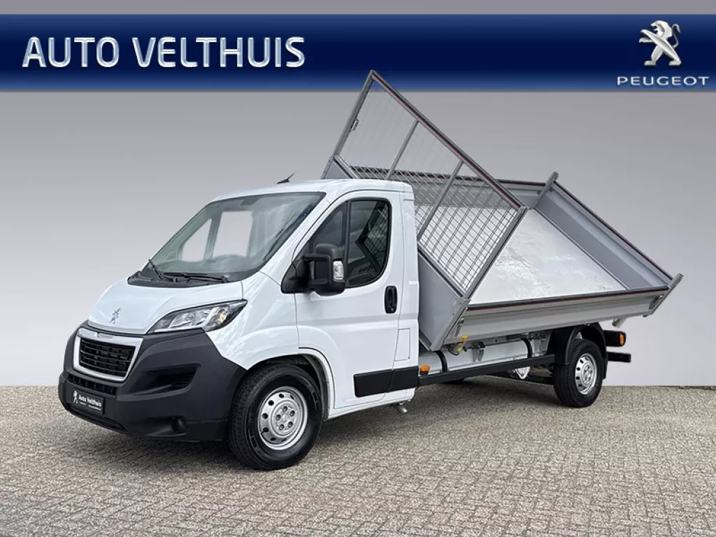 Peugeot Boxer  L3 Pick-up / 3-weg Kipper 2.2 140PK BlueHDi