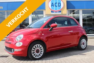 Fiat 500C Cabrio 1.0 70pk Hybrid eco Red | Climatecontrol | Apple Carplay | Cruise |