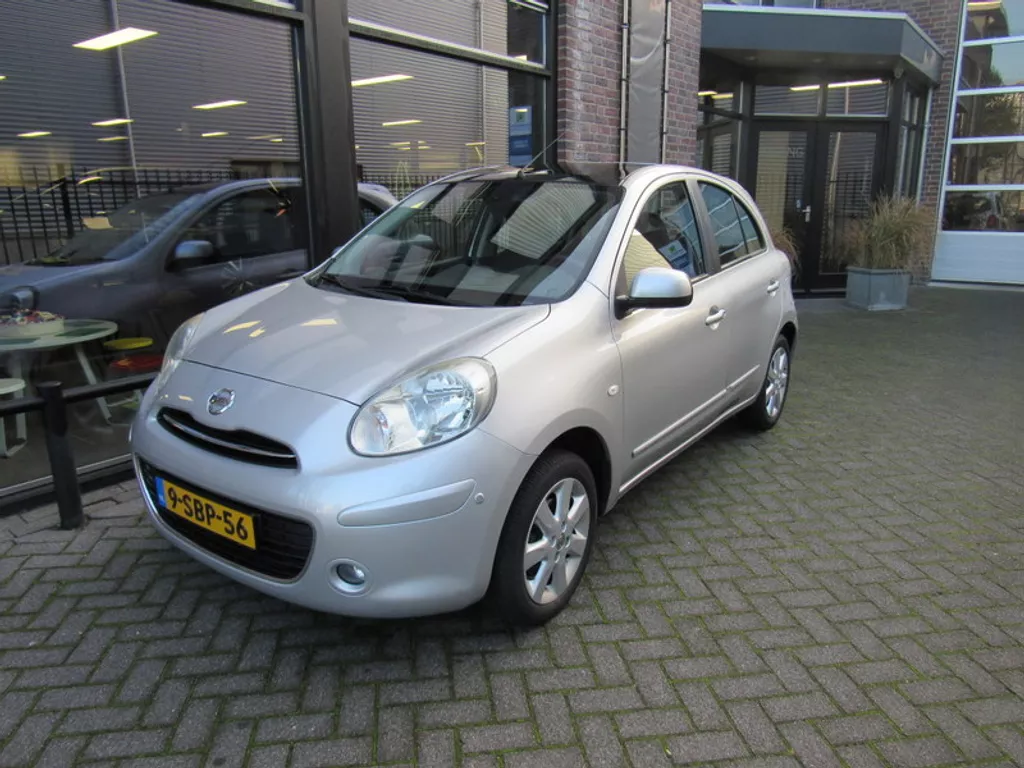 Nissan Micra 1.2 80pk Tekna glazen dak,airco, navigatie, cruise control, parkeersensoren, sportvelgen