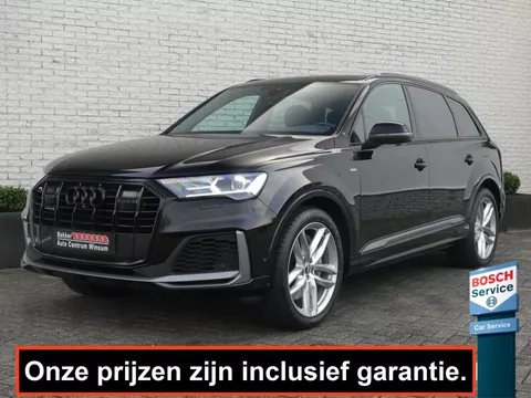 Audi Q7 55 TFSIe 381PK QUATTRO S-LINE PANO.DAK/CAMERA/TREKHAAK/LEER/LUCHTVERING