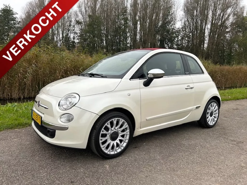 FIAT 500C C 1.2 Lounge | Cabrio | Leder | Climate control | NAP | Rijklaar prijs!