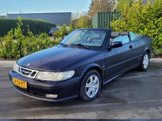 Saab 9-3 Cabrio 2.0 T | Leder | Clima | Elek. dak | Radio CD | Stoelverwarming