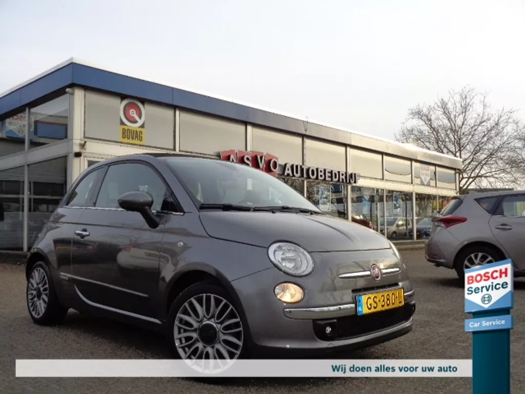 FIAT 500C TWIN AIR 80 Autom. Lounge Cabrio Clima Navi NL auto