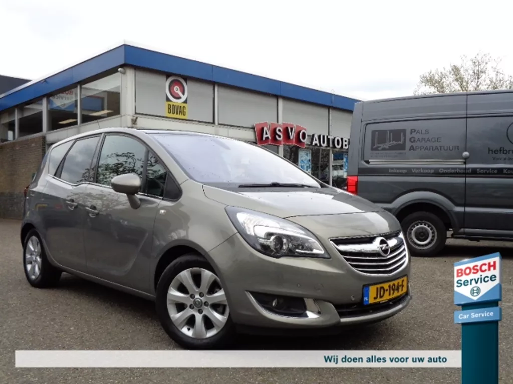 Opel Meriva 1.4 Turbo Bi-Fuel L.P.G BlitZ Pano Leder Trekhaa