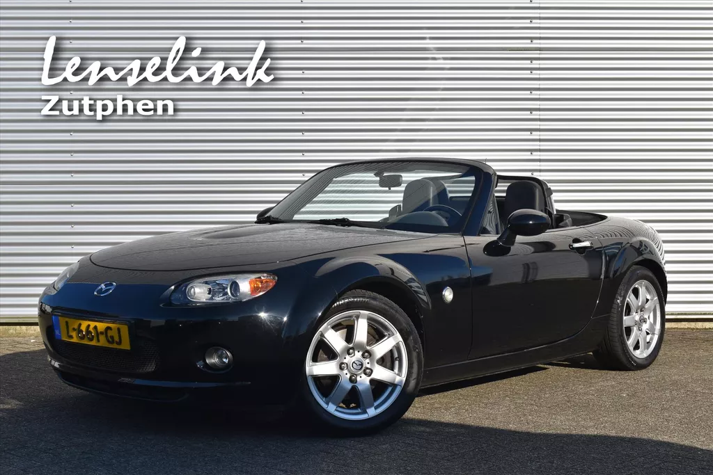 Mazda MX5 1.8 126pk Touring | Dealeronderhouden | Stoelverwarming | Airco | BOSE audio | Lederen bekleding | Incl. BOVAG garantie etc..