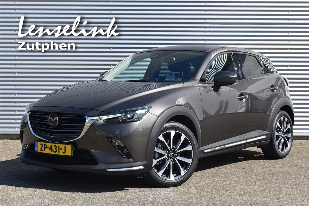 Mazda Cx-3 2.0 SKYACTIV-G 120pk GT-M | Orig. NL | 100% dealeronderhouden | BOSE audio | Camera | Head-up display | Stuur-stoel verwarming