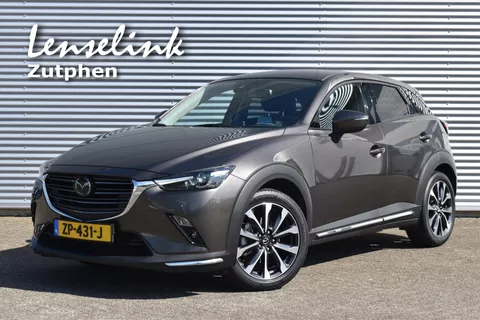 Mazda Cx-3 2.0 SKYACTIV-G 120pk GT-M | Orig. NL | 100% dealeronderhouden | BOSE audio | Camera | Head-up display | Stuur-stoel verwarming