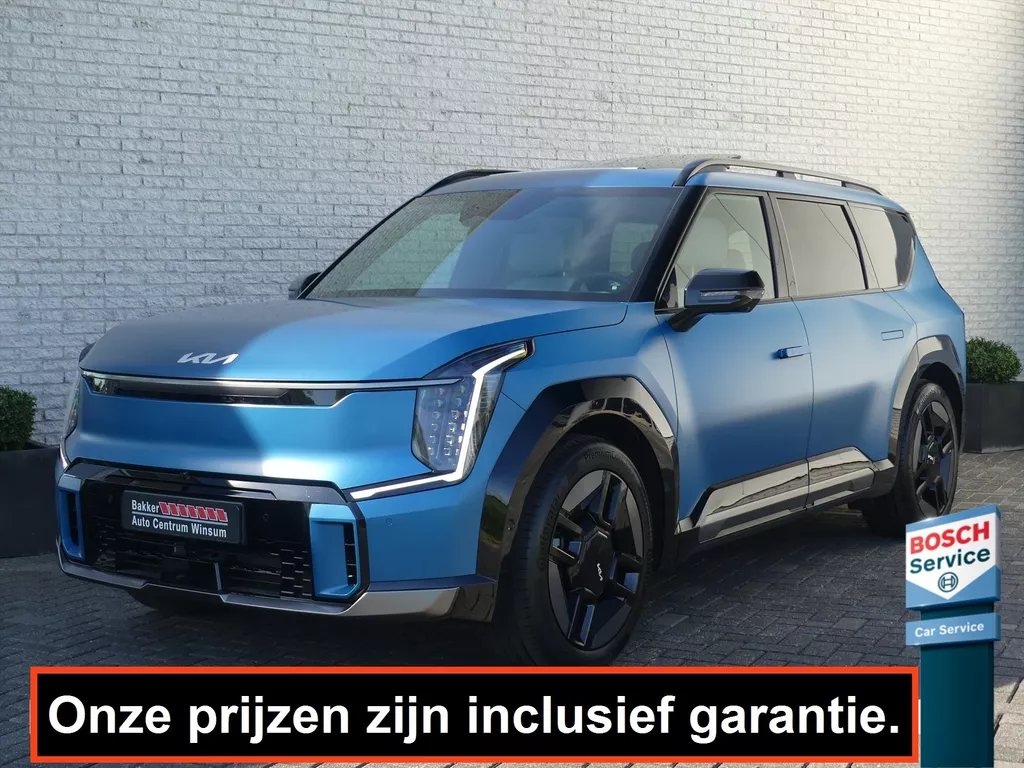 Kia Ev9 99.8KWH 385PK AWD GT-LINE PANO.DAK/360CAMERA/LEER/MASSAGE/HEAD-UP