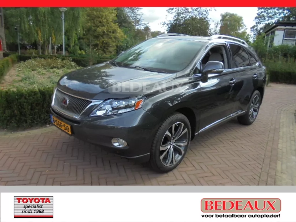 LEXUS Rx 450h 450h Hybrid 299pk CVT President - luchtvering - Youngtimer met 12 maanden Bovag garantie !