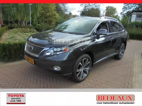 LEXUS Rx 450h 450h Hybrid 299pk CVT President - luchtvering - Youngtimer met 12 maanden Bovag garantie !