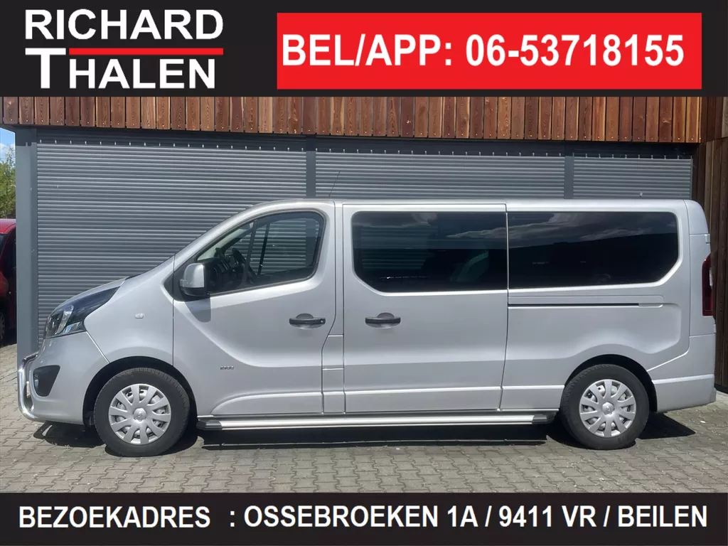OPEL Vivaro GB DC 1.6 CDTi BiTurbo 125pk DUBB.CAB. L2H1 350/2900 Sport | 2 ZIJSCHUIFDEUREN | TREKHAAK |