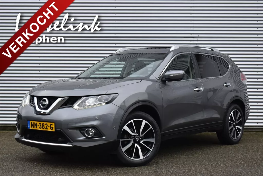 Nissan X-Trail 1.6 DIG-T 163PK Tekna | Trekhaak | NL auto | Dealeronderhouden | Panoramadak | Leer | Stoelverw. | Incl. BOVAG garantie, beurt, APK etc..