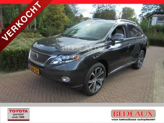 LEXUS Rx 450h 450h Hybrid 299pk CVT President - luchtvering - Youngtimer met 12 maanden Bovag garantie !