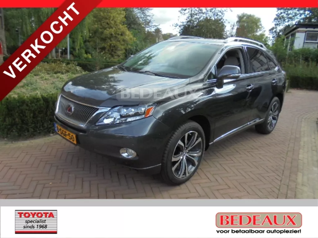LEXUS Rx 450h 450h Hybrid 299pk CVT President - luchtvering - Youngtimer met 12 maanden Bovag garantie !