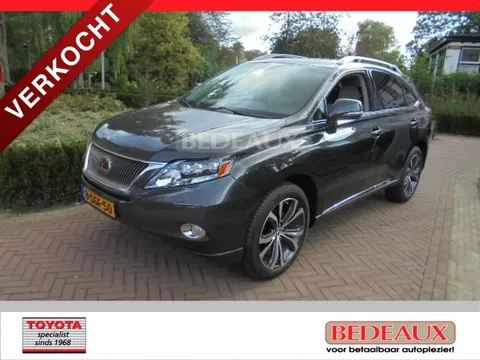 LEXUS Rx 450h 450h Hybrid 299pk CVT President - luchtvering - Youngtimer met 12 maanden Bovag garantie !