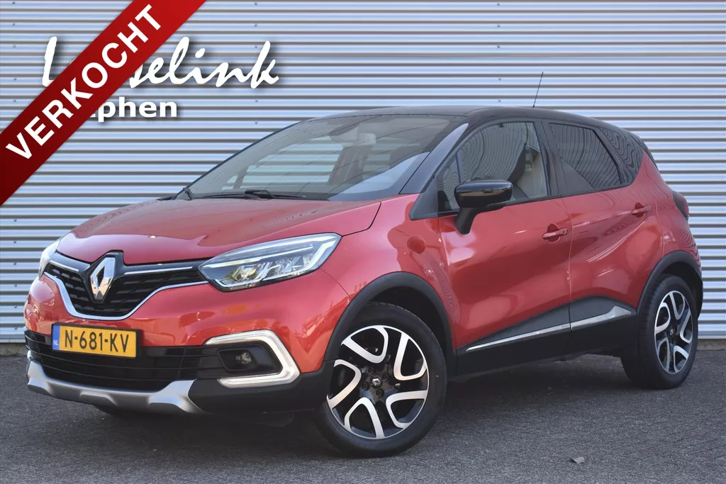 Renault Captur 1.2 TCE Intens Automaat | Trekhaak | Keyless | Sensoren | Navi | LED verlichting | Bluetooth audio | 1.200kg trekgewicht